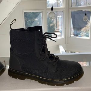 Gray Dr. Marten Boots